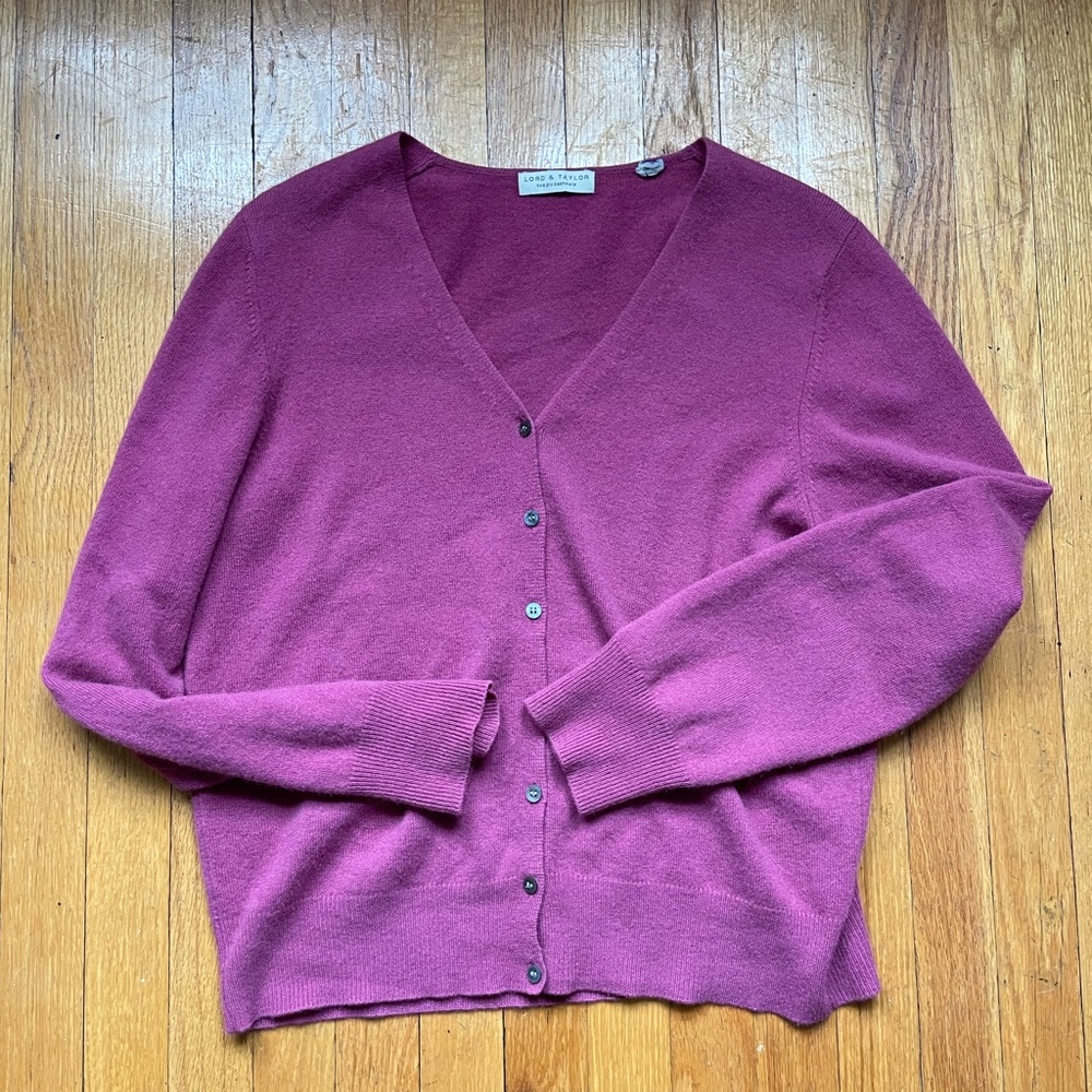 Vintage Lord & Taylor Cashmere Sweater